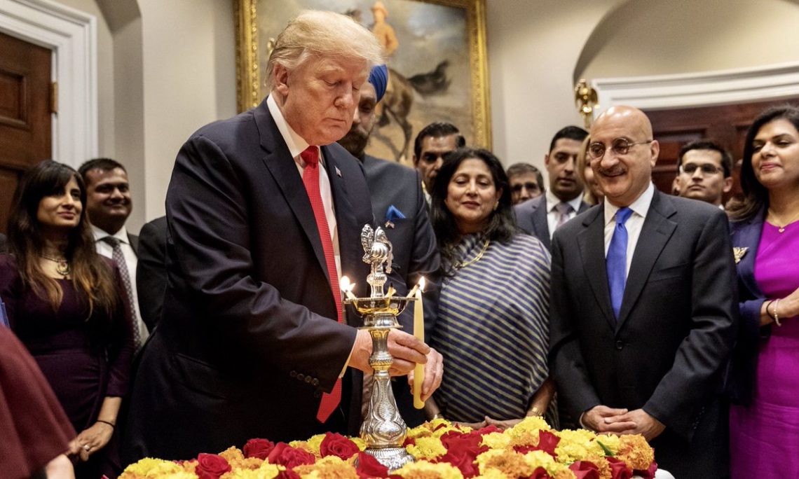 trump diwali 2025